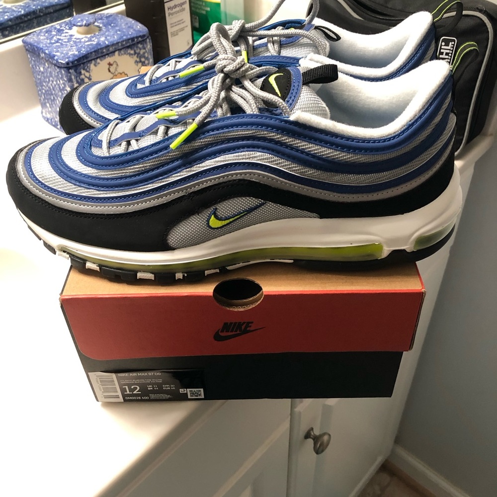 Nike air max 97 Atlantic blue size 12